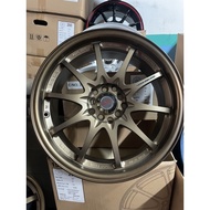 Auto option ( AO ) - Rays Volk Racing CE28 17 inch 7.5JJ ET40 10H100/114.3 8H100/114.3 Bronze