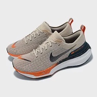 Nike 慢跑鞋 Zoomx Invincible Run FK 3 男鞋 橘 燕麥色 針織 回彈 運動鞋 FQ8720-140