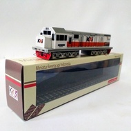 Lokomotif CC201 Logo Baru KAI - miniatur kereta api indonesia