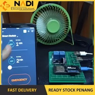 Arduino IoT Apps Blynk Project ESP32 Smart Switch Home Projek Suis Lampu dan Kipas RBT Tahun Akhir F