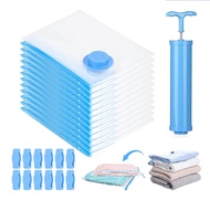 Vacuum Bags for Clothes Vacuum Bags Travel 30 X 40 cm for Clothing Reusable Storage Bags with Pump