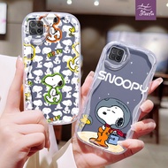 Snoopy Colorful casing ph Strange Shape For Samsung Galaxy M40S M32 M22 M12 M10/S M02/S A73 A72 A71 