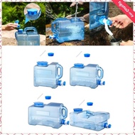 [FigatiabaMY] Camping Water Container Water Storage Jug Drink Dispenser with Handle Water