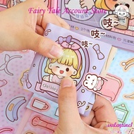VALENTINE1 Telado Quiet Book Sticker, Kawaii Anime Telado Bean Quiet Book, Stereoscopic sticker Book 3D Paper Stereoscopic 3D Sticker Book DIY