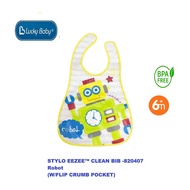 Lucky baby - LB 0407 - Stylo bib - apron lightweight and anti-wet baby feeding mat/ - 3 image varian