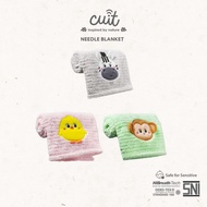 Cuit x Kintakun Needle Blanket Selimut Karakter Anak Ukuran 76 x 102