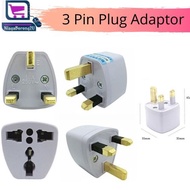 Universal 3 Pin Plug Adaptor 2 Pin Multi Pin To Malaysia 3 Pin plug