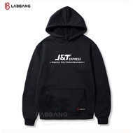 Sweater Hoodie J&T Express Cotton Fleece Premium Baju JNT
