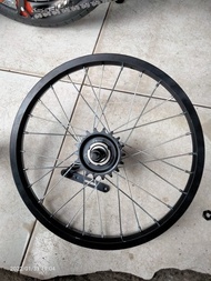 Rim sepeda 20 Velk torpedo ukuran 20 bmx. Velk sepeda torpedo. Rem