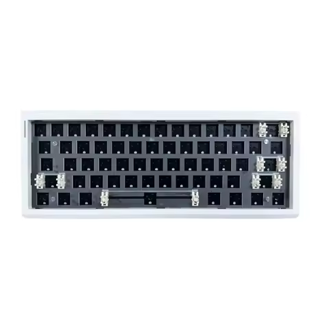 ZUOYA Gmk61 Mechanical Keyboard Kit Hot-swappable 3-mod Bluetooth 2.4G Wireless RGB Backlit Gasket S