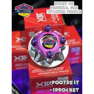 SKRU ORIGINAL TITANIUM GR5 FOOTREST & SPOCKET SKRU TITANIUM GR5 SCREW VIETNAM SPOCKET COVER WASHER S