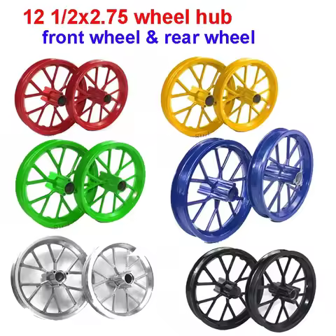 High-quality Front Rear rim 12.5x2.75 wheel hub use tire for Dirt Bike MX350 MX400 43CC 47CC 49CC Mi