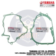 YAMAHA LC135 135LC 4S 4 SPEED 100% ORIGINAL CRANKCASE ENGINE MAGNET CLUTCH GASKET ENJIN 5YP-E5451-00