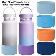 Protective Silicone Boot for Aquaflask Accessories 14 oz-24 oz, 32 oz-40 oz BPA Free Anti-Slip Bottom Water Bottle Sleeve Cover with Honeycomb Pattern Tumbler Accessories