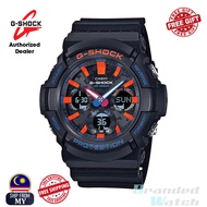 [OFFICIAL CASIO WARRANTY] Casio G-Shock GAS-100CT-1A Men's Analog Digital Black Resin Strap Watch