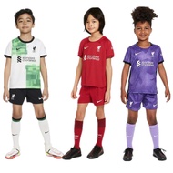 2023-24 Liverpool Jersey Set Kids LFC LIVERPOOL Home Away Football/Soccer Jersey Tops+Shorts