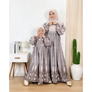 Haura Amira Women's Gamis Dress can be a couple for mother and child, unit price