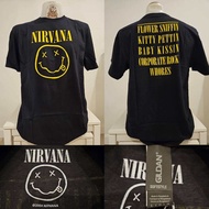 🔥Nirvana เสื้อวง งานลิขสิทธิ์แท้ นำเข้า-UK ป้ายปั้มคอ ของแท้ สินค้ามือ1🌍