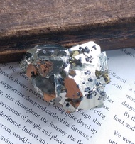 Pyrite 祕魯產地 黃鐵礦 閃鋅礦共生礦 愚人金 天然礦石 原礦