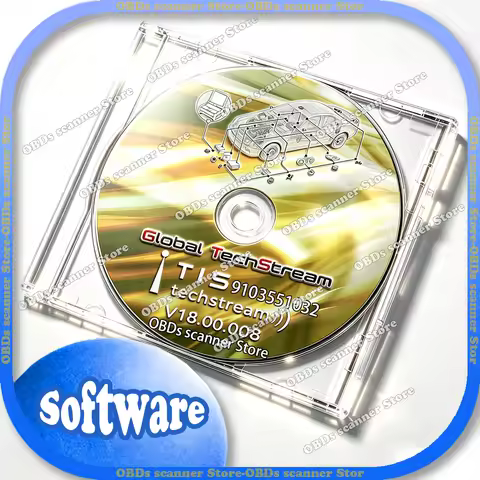 Techstream V18.00.008 Toyota TIS Full System Auto Diagnostic Software Fit For MINI VCI OBD2 Diagnost