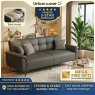 Urban Wave Foldable Sofa Bed | Adjustable 2/3 Seater Multi-functional Fabric Sofa | 140cm/170cm/200c