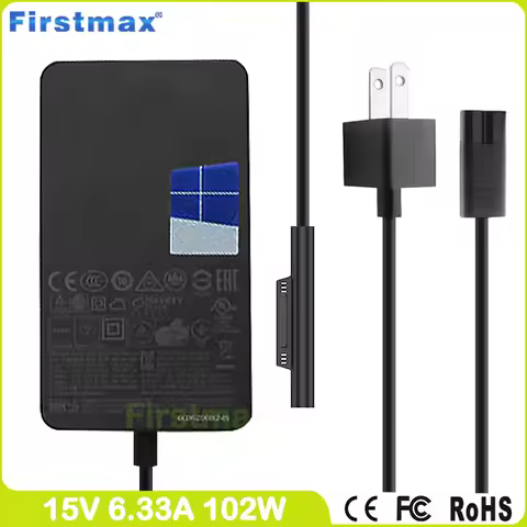 102W 15V 6.33A Charger Power Supply Adapter for Microsoft Surface Book 2 Surface Pro 3 Pro 4 Pro 5 S