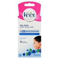 Veet Face Wax Strip 20'S - Sensitive Skin