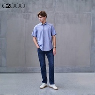 G2000 G2000 X Rodrigo Saldana Oxford Embroidery Casual Shirts Men Shirt