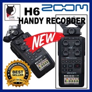 READY STOCK ZOOM H6 ALL BLACK HANDY RECORDER