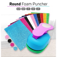 Circle Puncher for Scrapbooking or Arts and Crafts Circle Foam Puncher Round