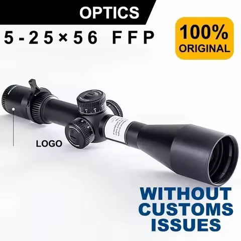 Original Optics 5-25X56 First Focal Plane(FFP) Riflescopes EBR-7C (MRAD) Reticle 34mm Tube Nitrogen 
