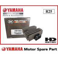 YAMAHA R25 RECTIFIER REGULATOR NK 0 POTONG CURRENT KARAN RETIFIER CHARGE BATTERY RETIFIER HEAVY DUTY