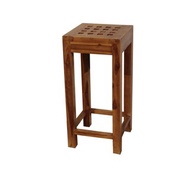 【吉迪市100%全柚木家具】ETRPB-05 柚木高腳椅 椅子 吧台椅 花台