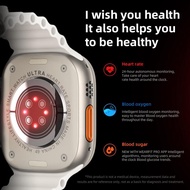 2023 Original Smart Watch For Iphone Apple Watch Ultra Series 8 IWO Smartwatch NFC Men Women Wireless Charging Fitness Bracelet
