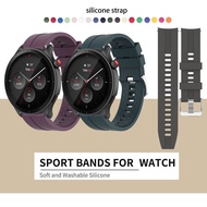 22mm Band Sport Silicone Strap for Huami Amazfit GTR 2 / GTR3 Pro / GTR4 / Bip 5 For Xiaomi Watch S1