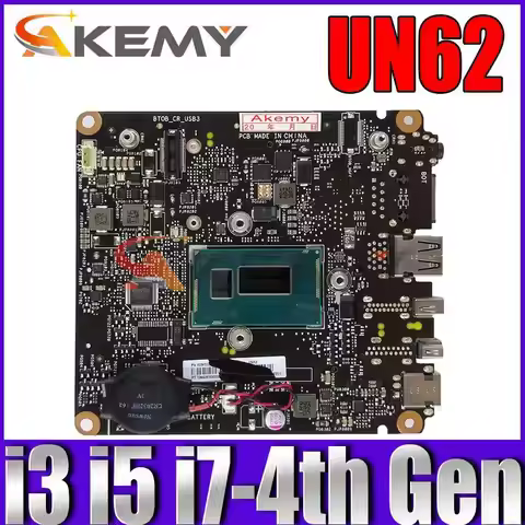 For ASUS MINI VIVO PC UN62 Computer Motherboard UN42 with 2957U CPU Laptop Mainboard Fully 100% Test