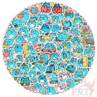 110Pcs/Set ❤ Bugcat Capoo Q-2 Mini Diary Manual Stickers ❤ DIY Fashion Scrapbooks Album Decor Decals