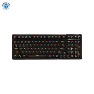 AULA F98 Transparent Gasket Gaming Mechanical Keyboard Transparent Black