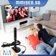 [mmisen.sg] Portable TV Antenna 300cm Coax Cable HDTV Antenna DVB-T DVB-T2 DAB Plug and Play