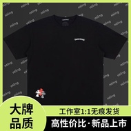 [NT1: 1] High Version CH Crow Short Sleeve T-Shirt Loose Couple Wear Breathable Round Neck Half Slee