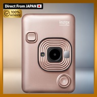 FUJIFILM Instant Camera/Smartphone Printer instax mini LiPlay Brush Gold INS MINI HM1 BLUSH GOLD