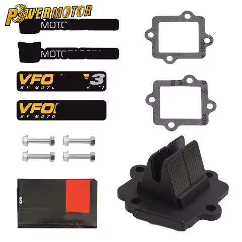 For Vforce3 V352A Motorcycle Reed Valve For YAMAHA JOG50 CY50 Min Horiz 50 YQ Aerox50 RE2 2003-2012 