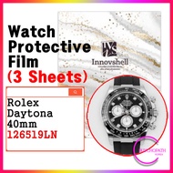 Protective Sticker for Rolex Daytona 40mm (3 sheets) 126519LN / Scratch & Contamination Prevention C