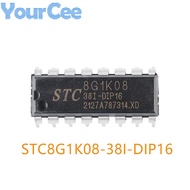 STC8G1K08 STC8G1K08-38I-DIP16 STC8G1K08-38I 8G1K08 Single Chip IC Microcontroller Micro Controller M