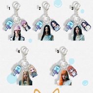 Kpop Idol ILLIT Acrylic Bag Keychain Pendant Bag Accessory YUNAH MINJU