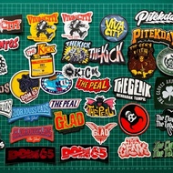 LOKAL YOGYAKARTA LOCAL PUNK BAND PACK STICKER Stickers