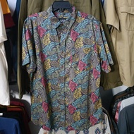 KEMEJA BATIK PRIA EIGER TROPIC MONSTERA ORIGINAL
