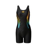 女士 TOUGHSUIT FLEX漸層印花 X背平腳訓練連身泳衣