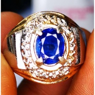 Batu permata natural blue shafire kyanite srilanka