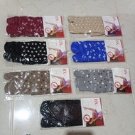 WOMEN'S SOCKS / STOCKING SOCKS / BLACK SOCKS / BROWN STOCKING SOCKS / WOMEN'S FLOWER SOCKS